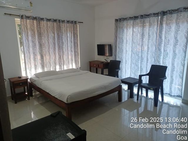 Garden view room